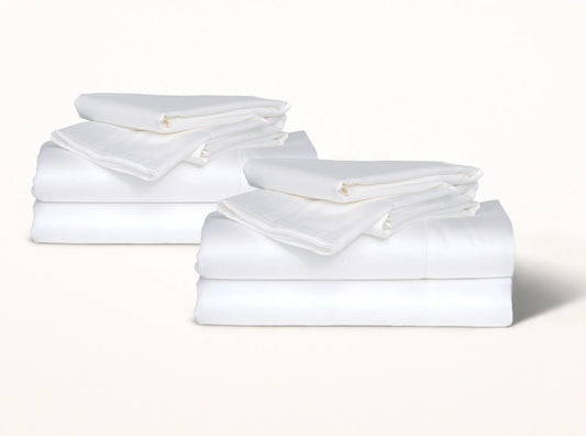 Signature Sateen Hemstitched Sheet Sets Bundle